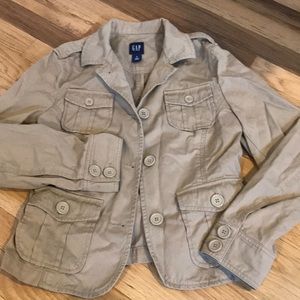 Gap Tan Jacket - Size 6